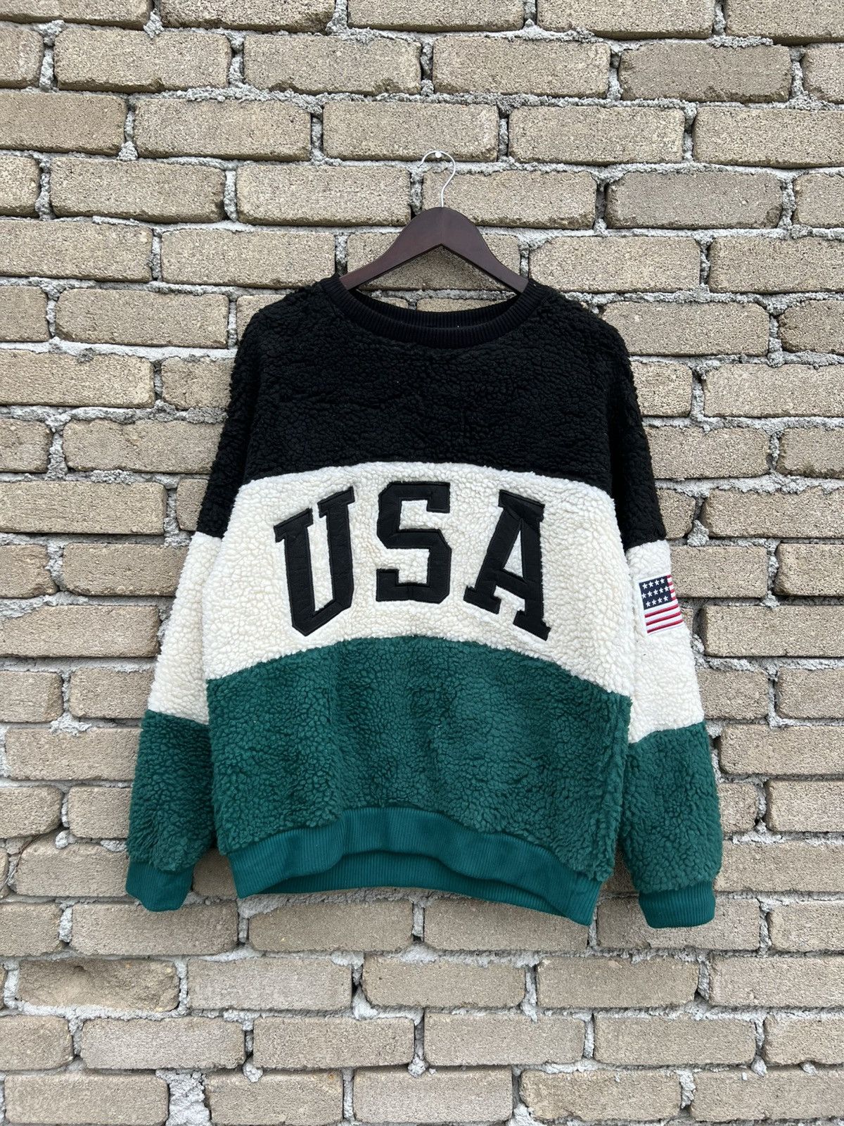 Vintage Sweatshirt Fleece USA Size US M / EU 48-50 / 2 - 2 Thumbnail