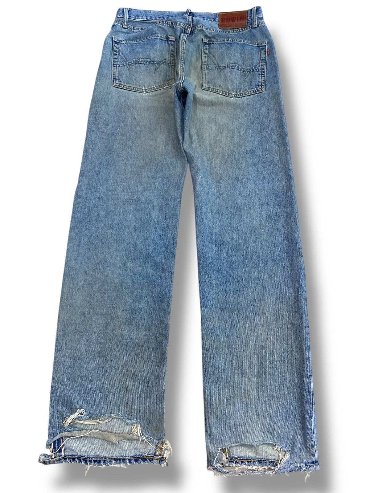 Edwin Vintage Edwin Faded Wash Style Loose Jeans Size US 32 / EU 48 - 3 Thumbnail