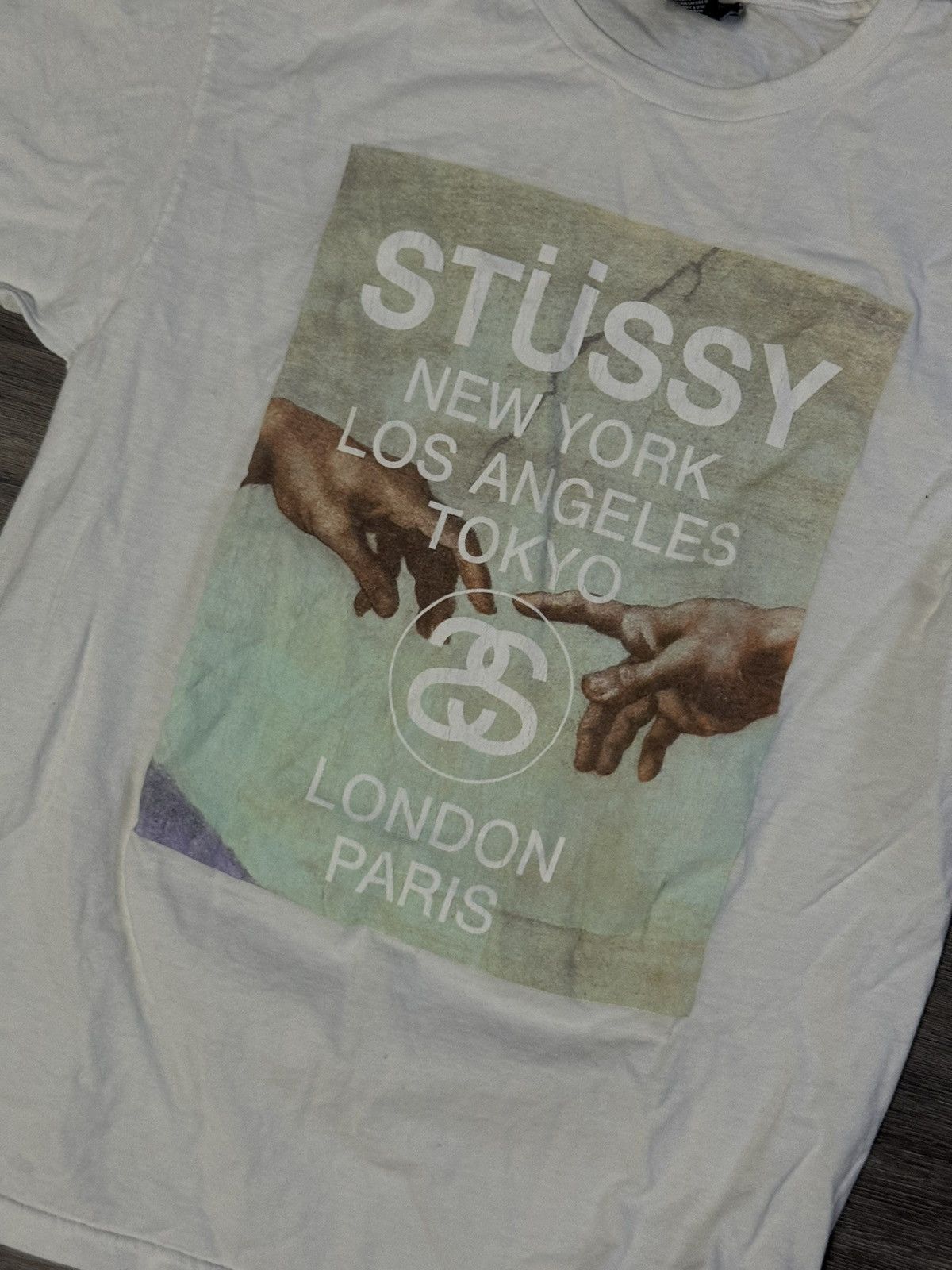 Stussy Stussy city tee Size US M / EU 48-50 / 2 - 2 Thumbnail