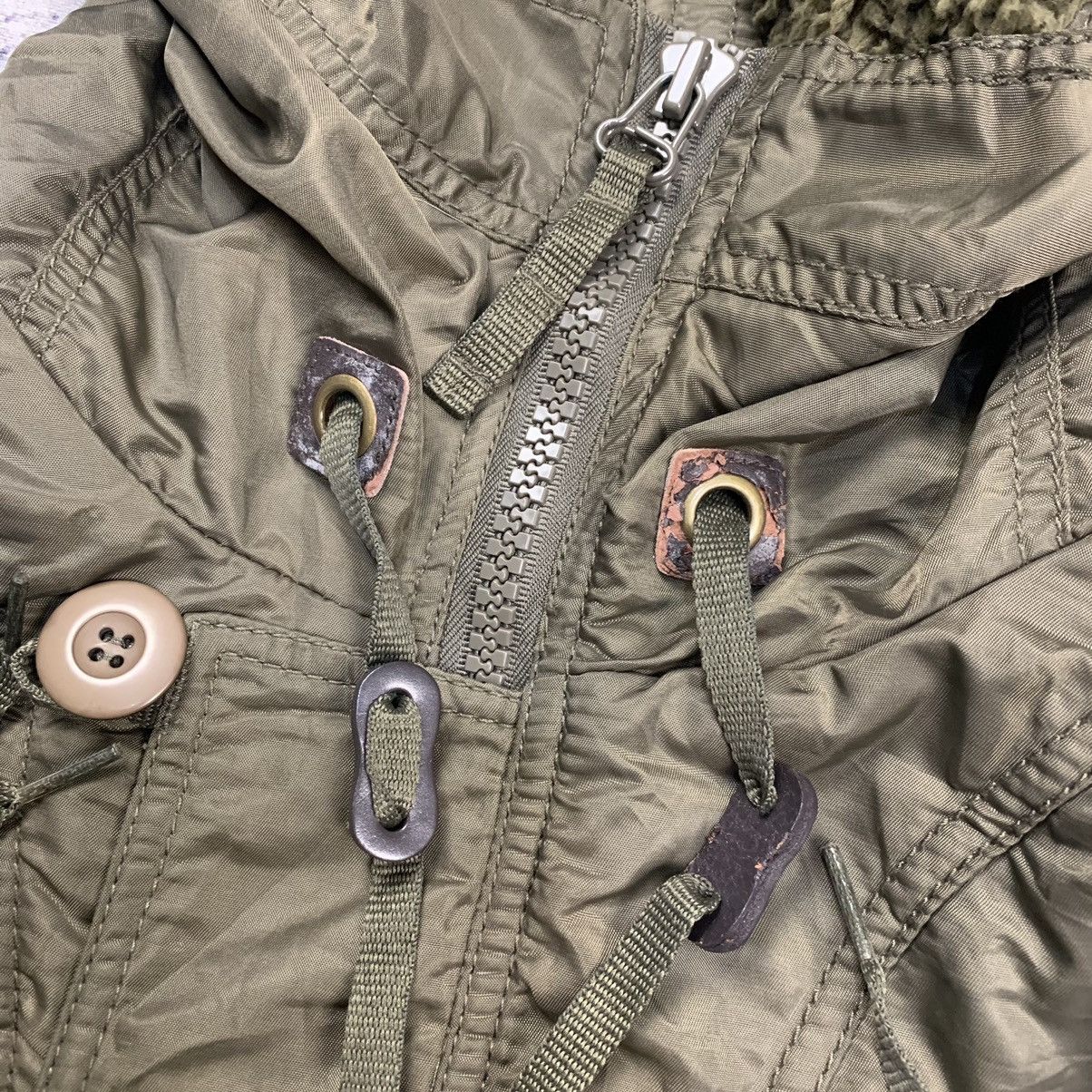 If Six Was Nine 2000s GOA - Cyber Military Cargo Jacket Size US M / EU 48-50 / 2 - 13 Thumbnail