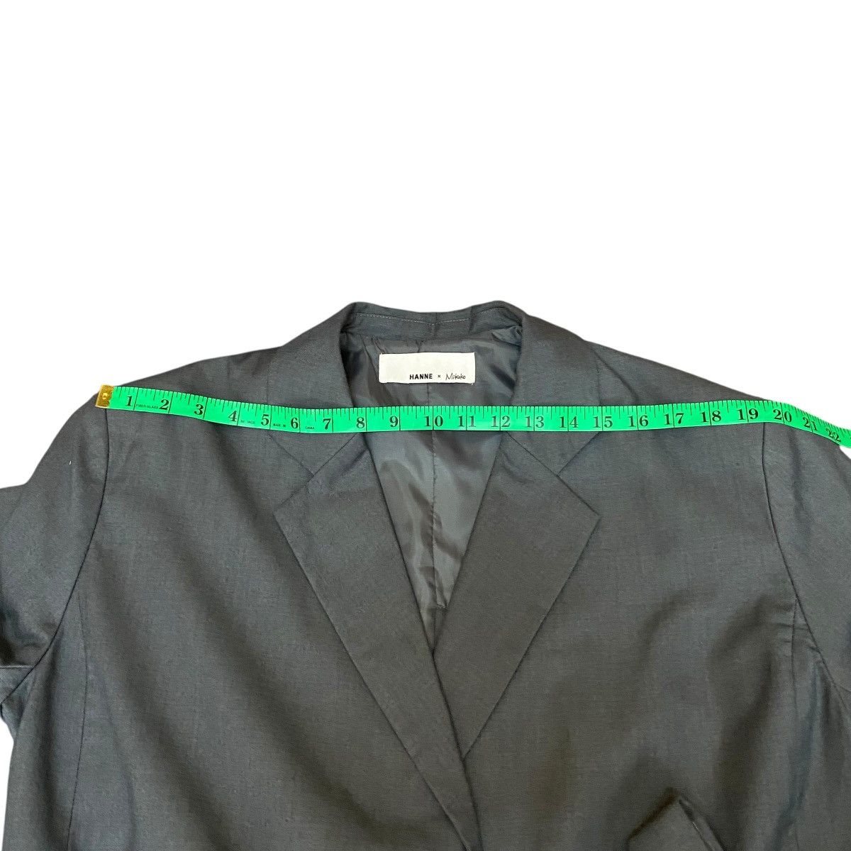 Japanese Brand Hanne X Mikako Blazer Oversize Grey Colour (Fit L) Size L / US 10 / IT 46 - 18 Thumbnail