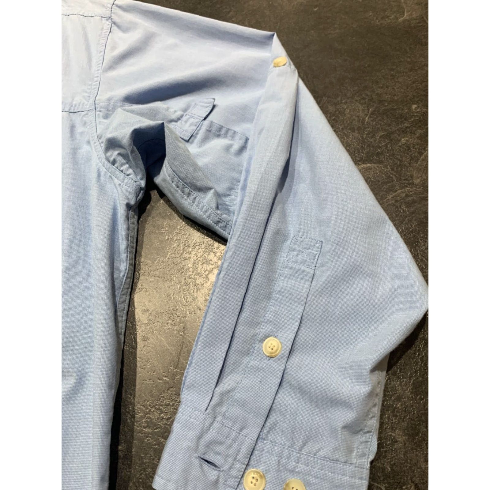 ExOfficio Exofficio Buzz Off Shirt Long Sleeve Button-Up Outdoor Casual Men’s XL Blue Size US XL / EU 56 / 4 - 2 Thumbnail
