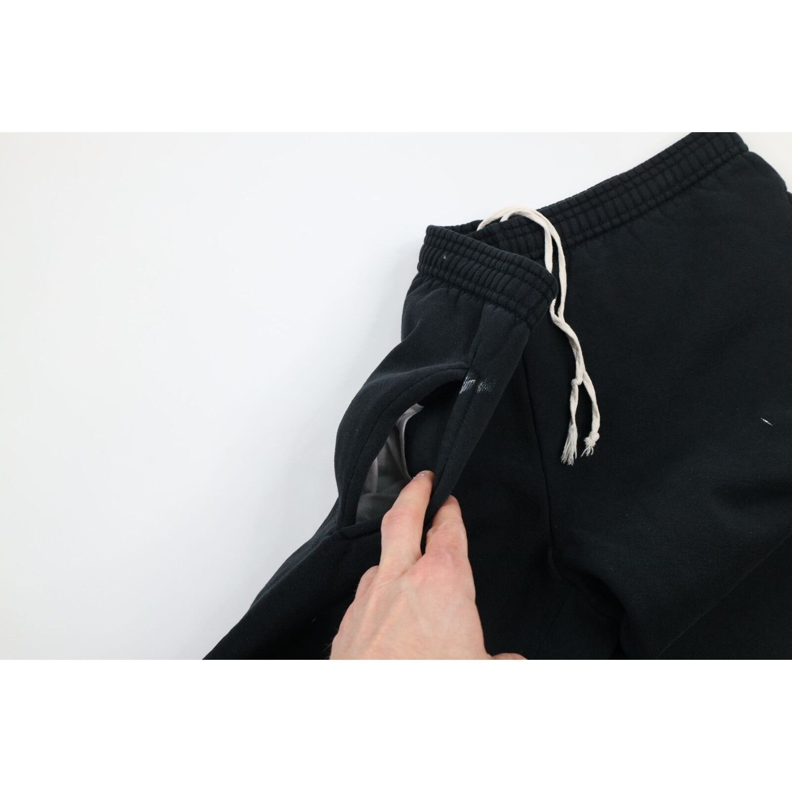 Russell Athletic × Vintage Vintage 90s Russell Athletic Distressed Blank Sweatpants Size US 30 / EU 46 - 9 Thumbnail