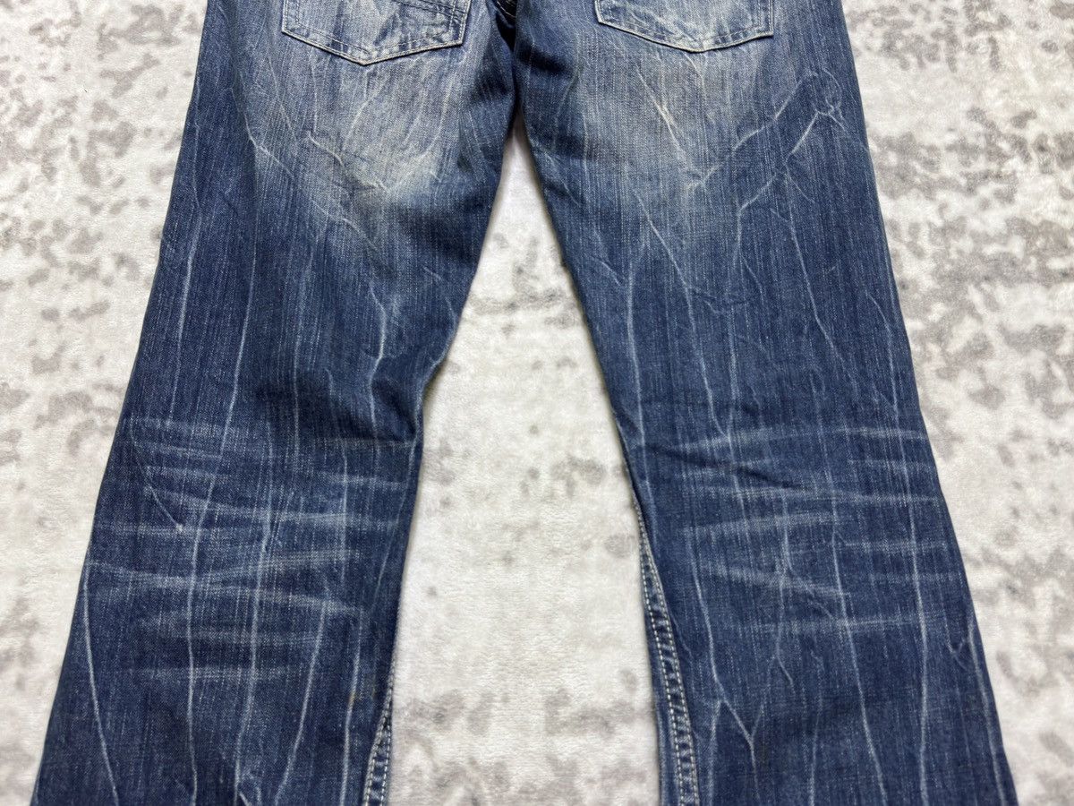 Hysteric Glamour Semantic Design Flare Y2K Punk Distressed Denim Studded Size US 32 / EU 48 - 12 Thumbnail