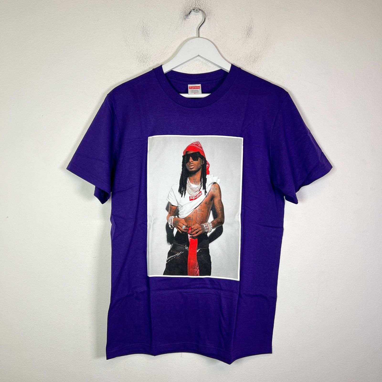 Supreme Supreme Purple Playboi Carti T-Shirt Size US S / EU 44-46 / 1 - 1 Thumbnail