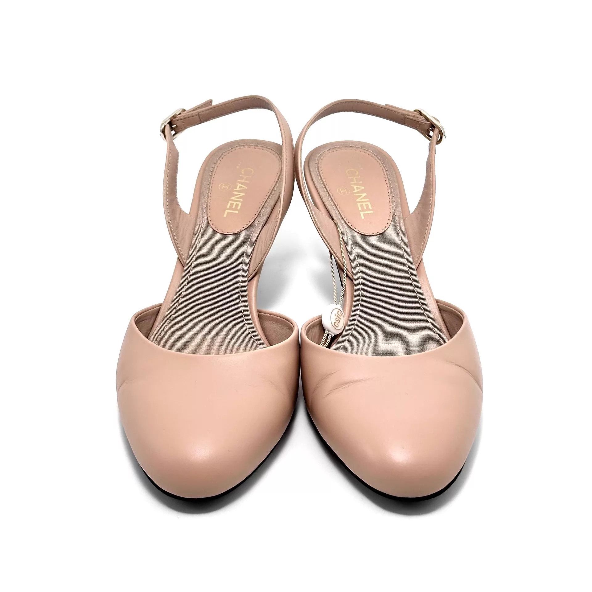 Chanel CHANEL Women's 36 Small High Heels 98 Size US 5.5 / IT 35.5 - 2 Thumbnail