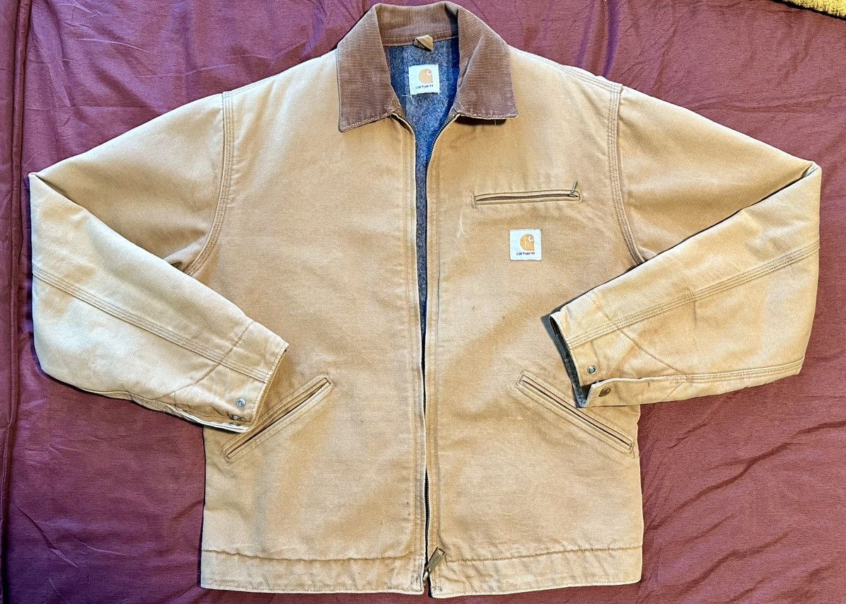 Carhartt Carhartt J01 Detroit Jacket - LARGE Size US L / EU 52-54 / 3 - 1 Thumbnail
