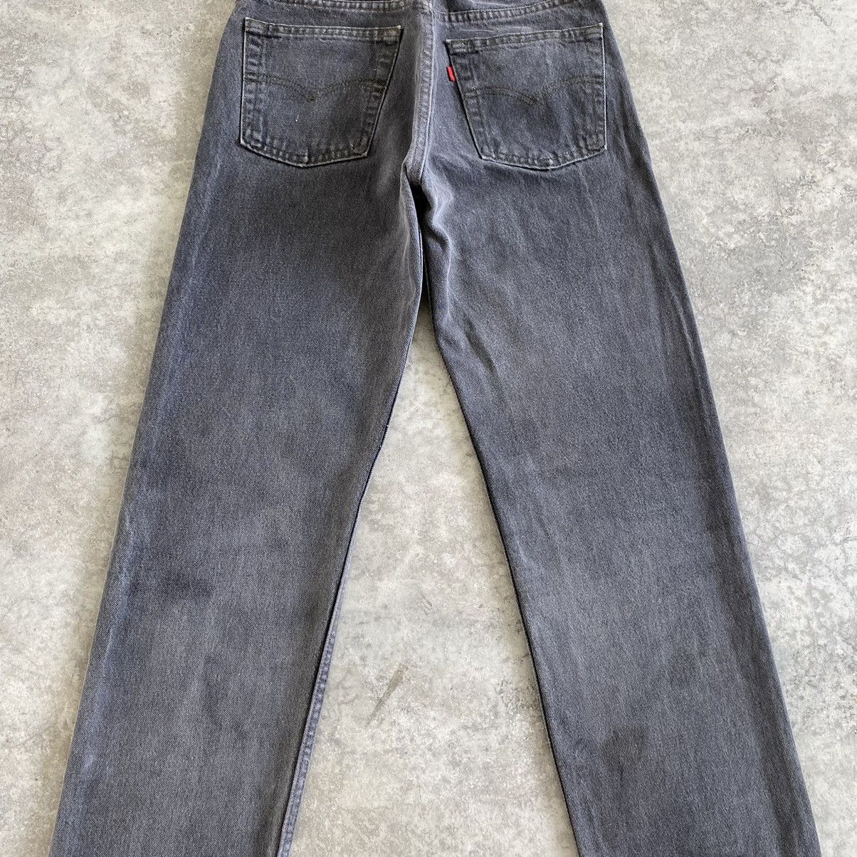 Levi's Size 30x33 Vintage Late 80’s Levis 505 Faded Ash Grey Jeans Size US 30 / EU 46 - 16 Thumbnail