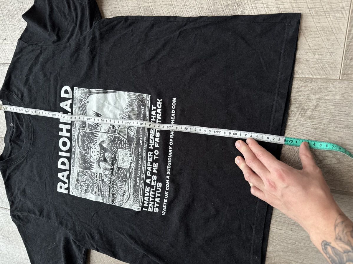 Band Tees RADIOHEAD STANLEY DONWOOD ART VINTAGE TEE Size US L / EU 52-54 / 3 - 6 Thumbnail