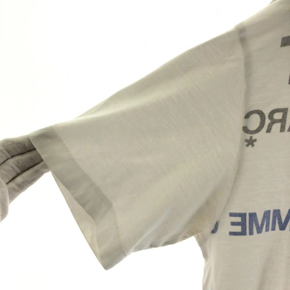 Comme des Garcons SHIRT T-Shirts Logo Print Short Sleeve Crewneck Cotton White Size US S / EU 44-46 / 1 - 7 Thumbnail