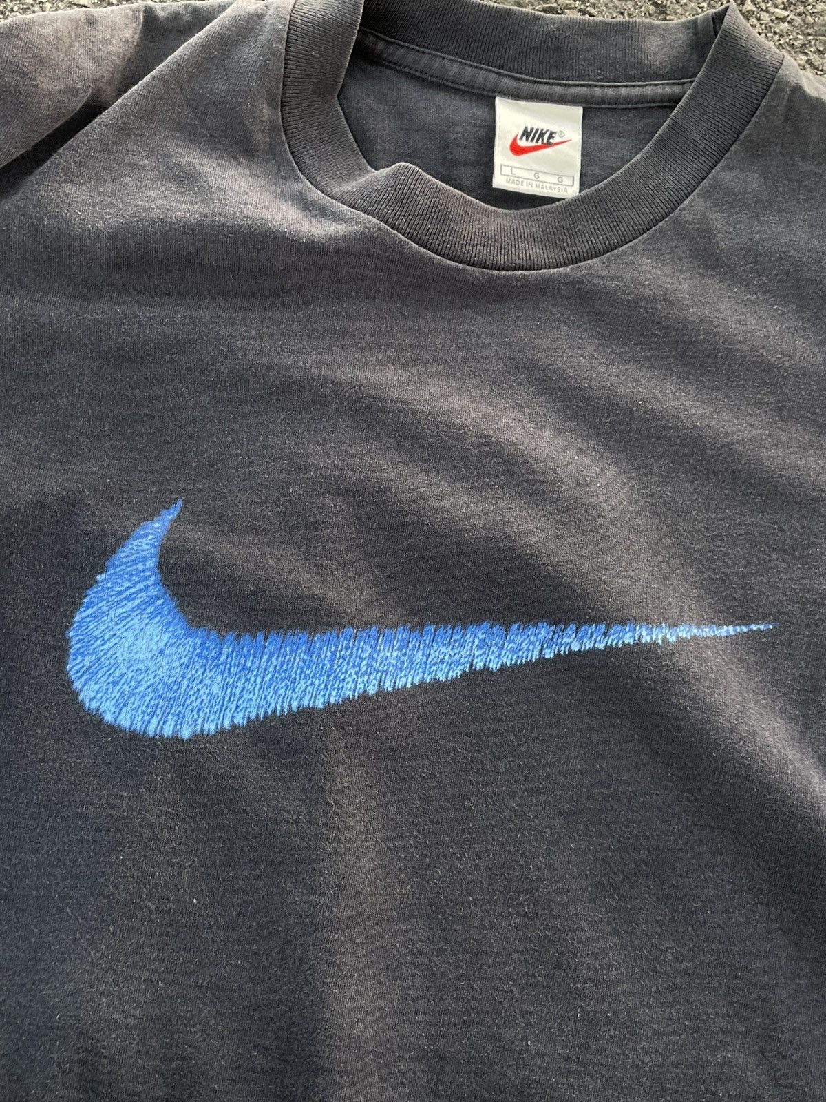 Nike Vtg Nike Long Sleeve Size US XL / EU 56 / 4 - 9 Thumbnail
