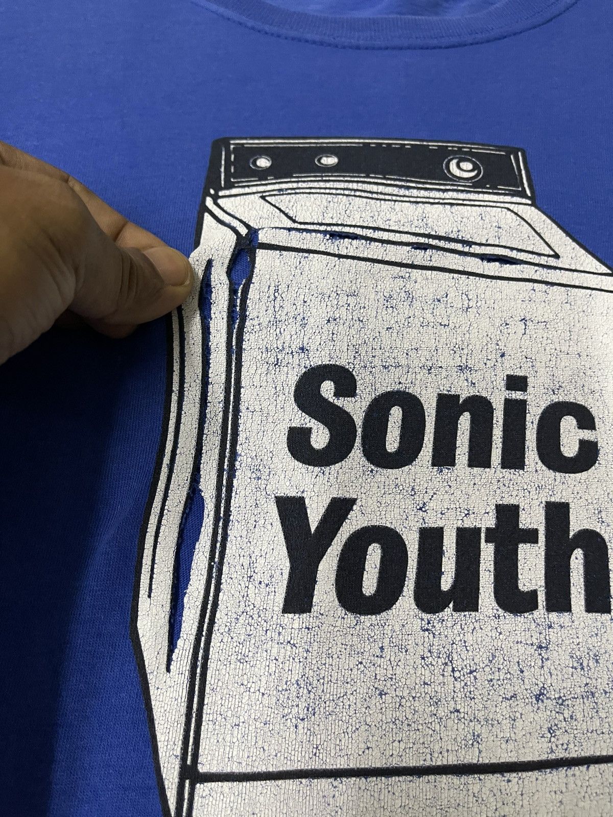 Band Tees VINTAGE SONIC YOUTH WASHING MACHINE T SHIRT DISTRESSED Size US M / EU 48-50 / 2 - 7 Thumbnail