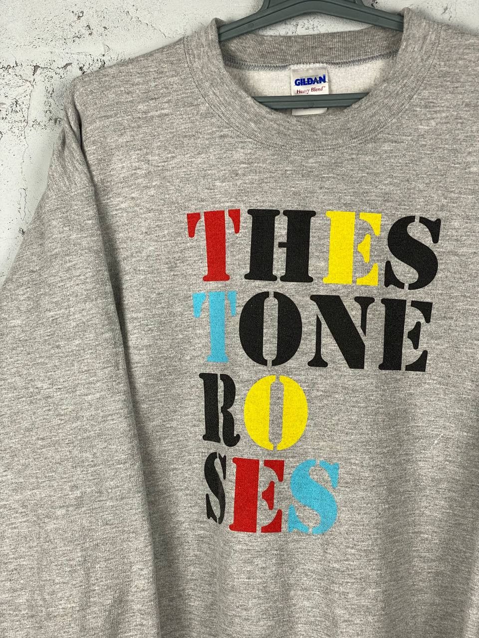 Band Tees × Vintage Vintage Rare The Stone Roses Be Adored Sweatshirt Oasis Blur Size US L / EU 52-54 / 3 - 3 Thumbnail