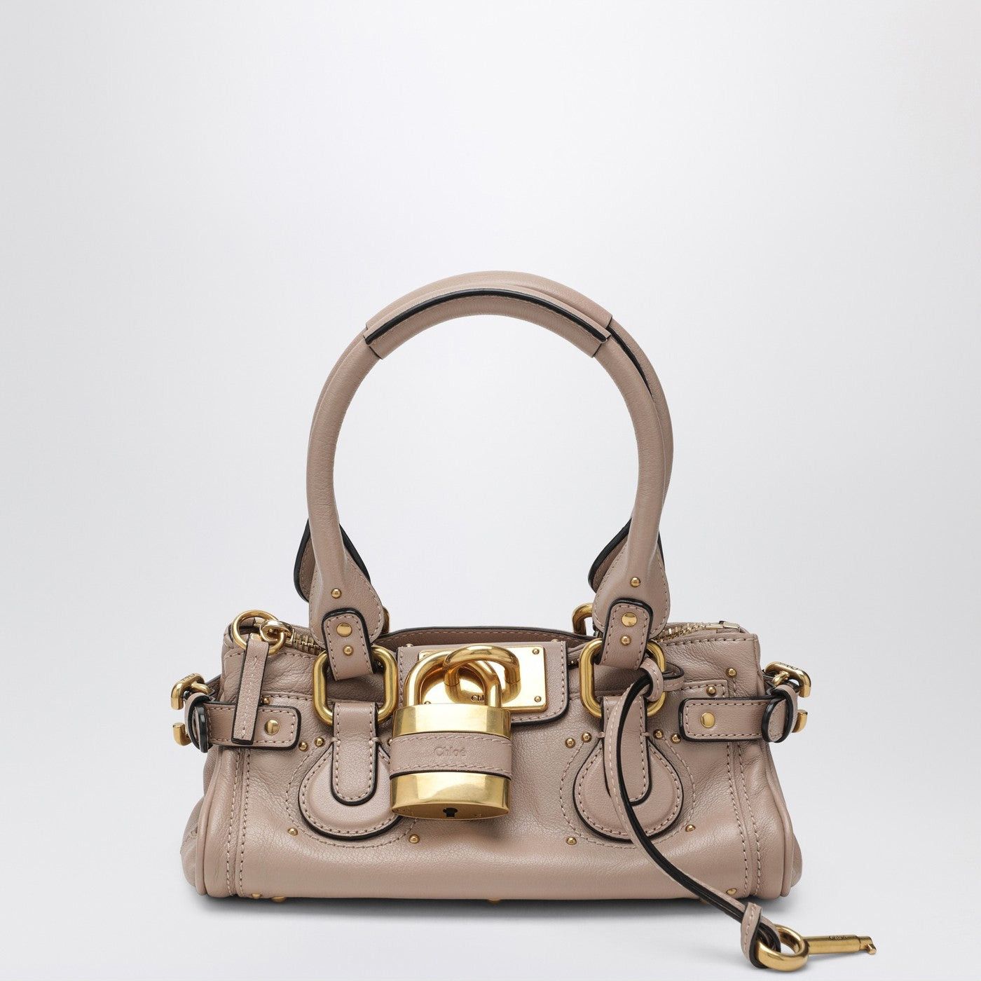 Chloe Chloe Small Pink Leather Paddington Bag Size ONE SIZE - 1 Thumbnail