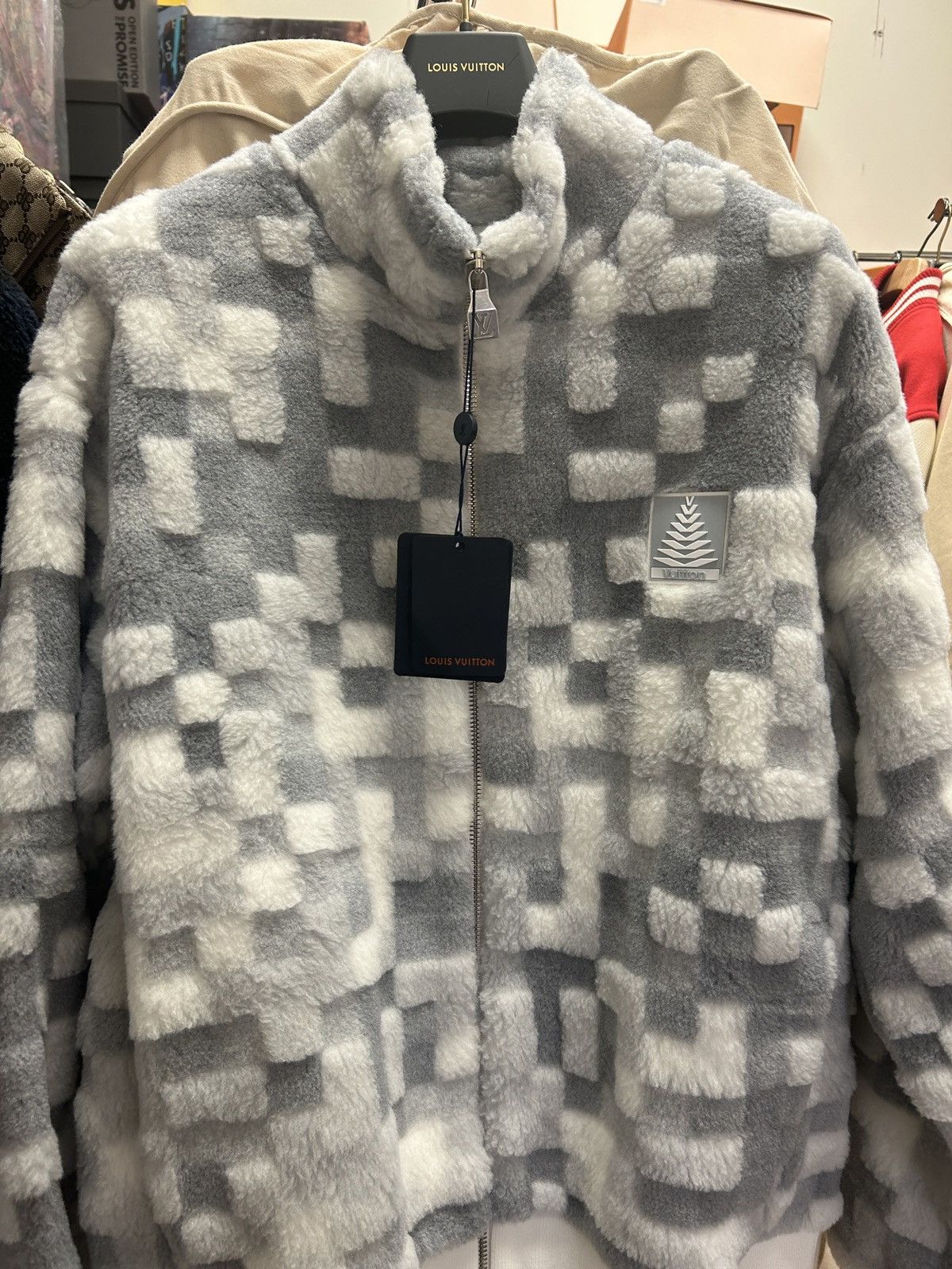 Louis Vuitton Louis Vuitton Grey Damoflage Blouson Size US XL / EU 56 / 4 - 6 Thumbnail