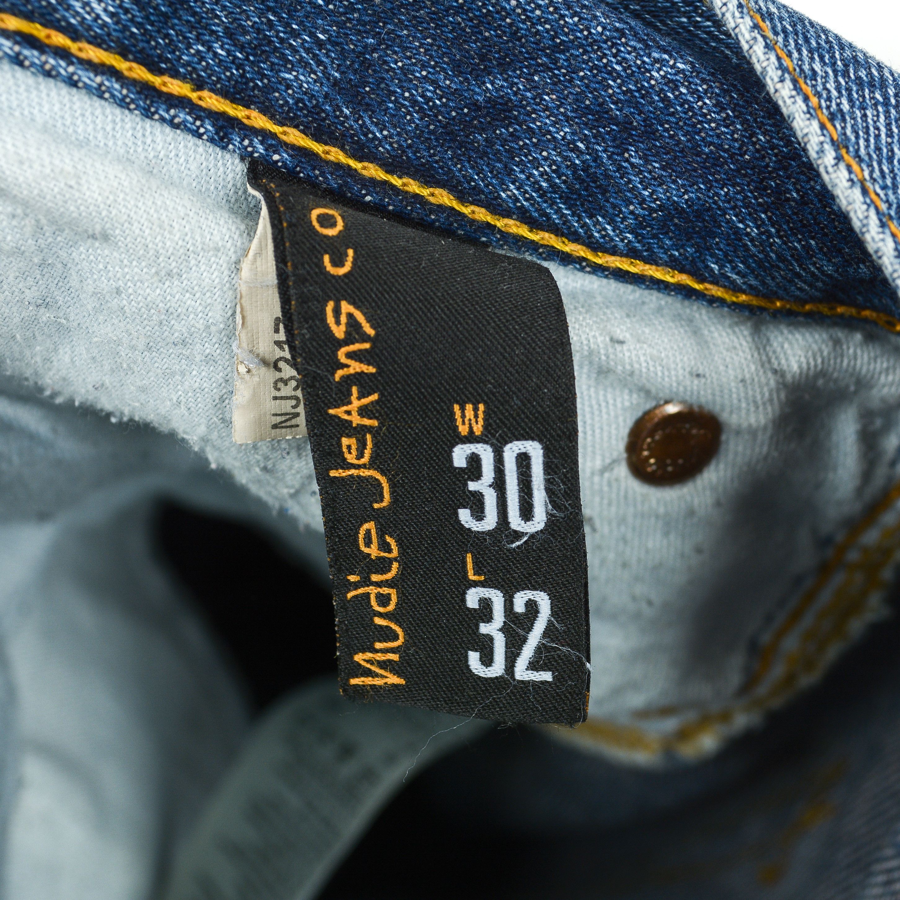 Nudie Jeans Slim Jim W30 L32 Straight Leg Denim Pants Trousers Size US 30 / EU 46 - 6 Thumbnail