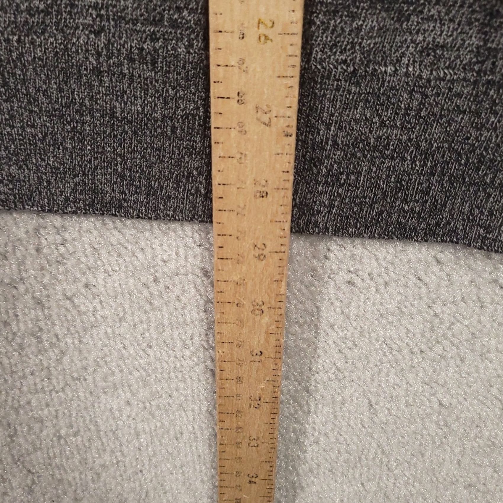Apt. 9 APT 9 Gray Merino Wool Blend Lightweight V Neck Sweater Large Mens Pullover Knit Shirt Size US L / EU 52-54 / 3 - 6 Thumbnail