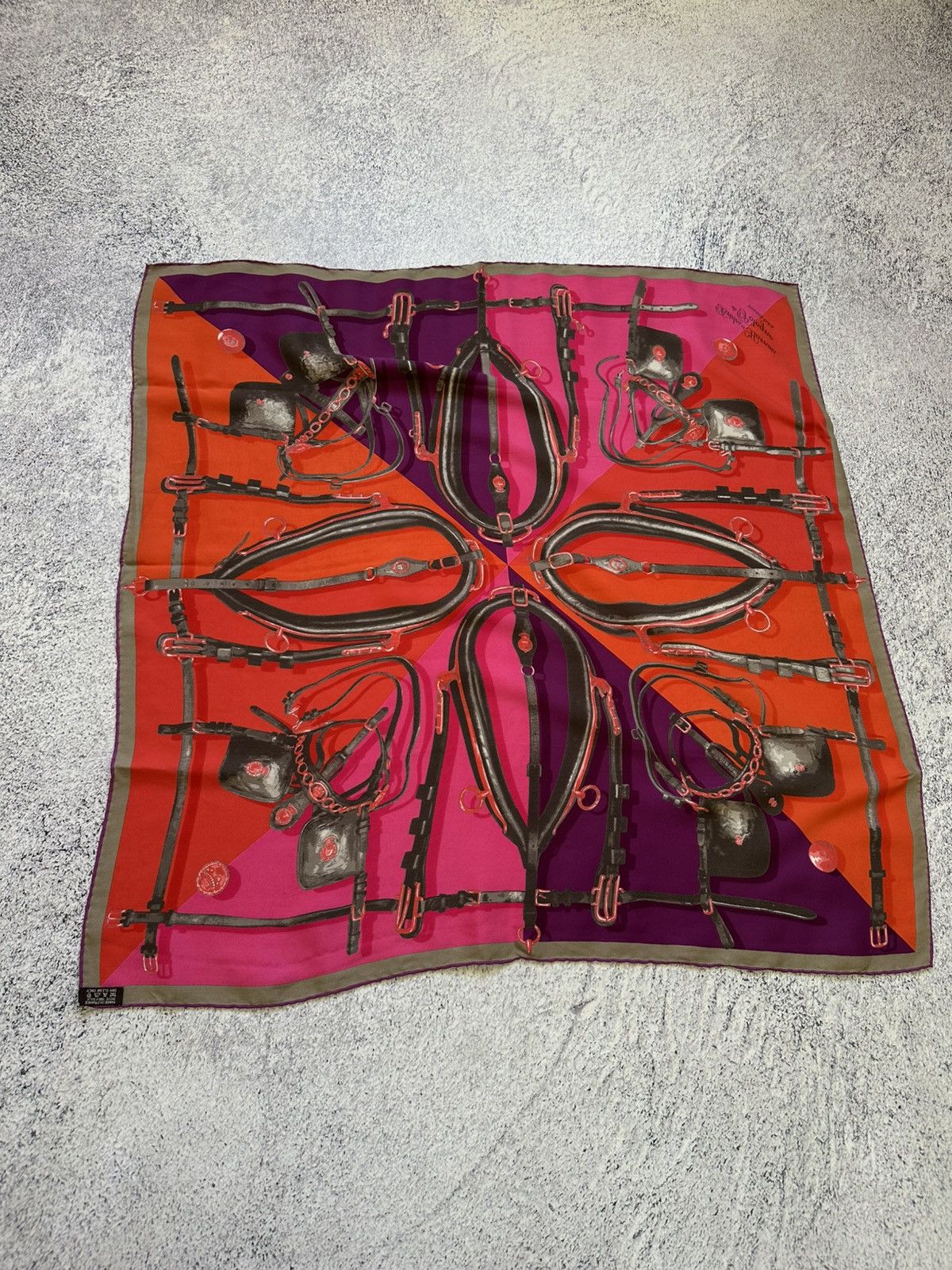 Hermes Vintage HERMES silk scarf 65cm Size ONE SIZE - 10 Thumbnail