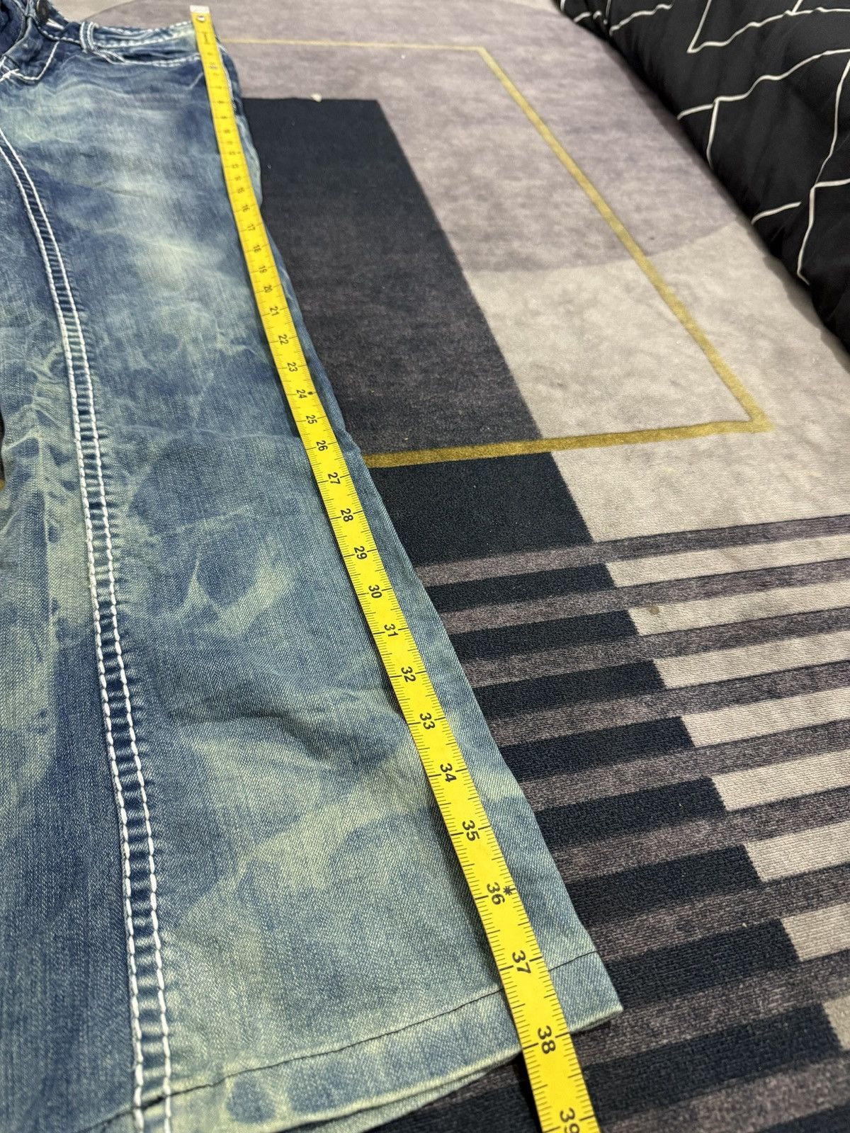 Tornado Mart CLRIDE.n FLARE IFSIXl DENIM PANTS Size US 28 / EU 44 - 13 Thumbnail