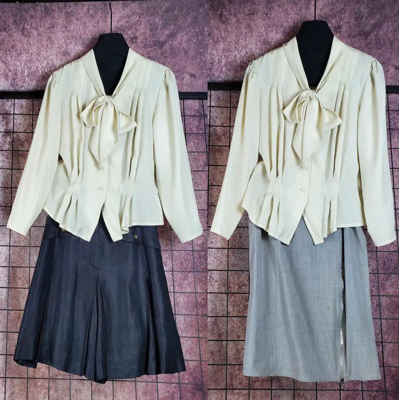 Balmain Balmain Spring Autumn Cream Short Sleeve Blouse 0089 Size S / US 4 / IT 40 - 1 Thumbnail