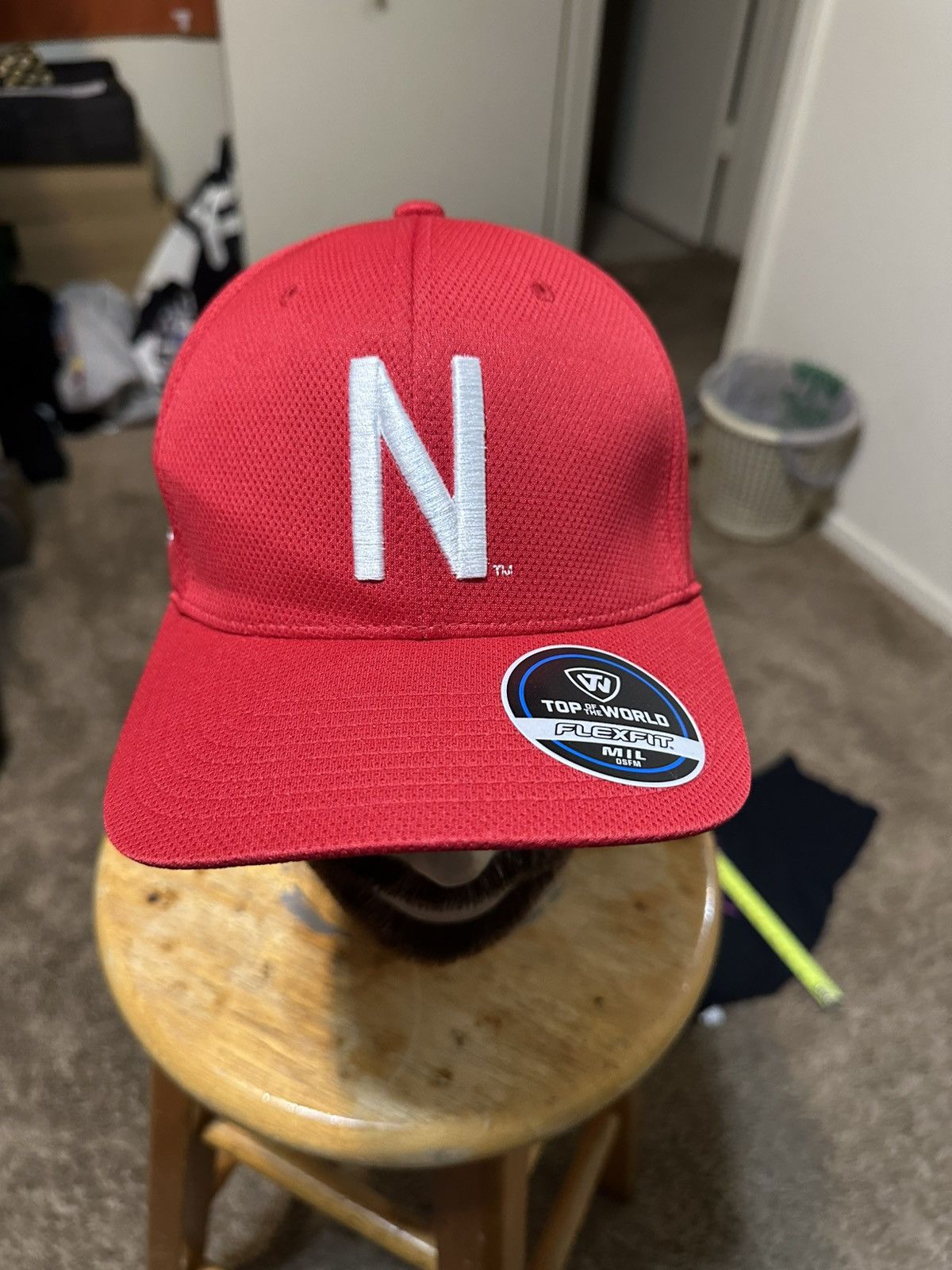 NCAA Vintage NCAA Nebraska Cornhuskers “triple red” hat 00s Size ONE SIZE - 2 Thumbnail