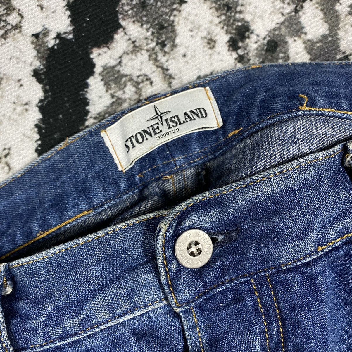 Vintage STONE ISLAND MASSIMO OSTI 🦍 VINTAGE JEANS PANTS BAGGY 00s Size US 34 / EU 50 - 9 Thumbnail