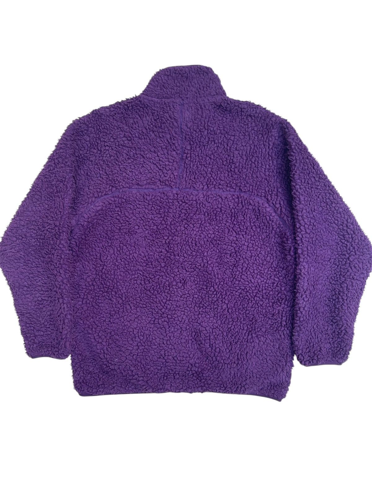 Japanese Brand × Vintage First Down Purple Sherpa Fleece Jacket - Japan Outdoor Style Size US L / EU 52-54 / 3 - 2 Thumbnail