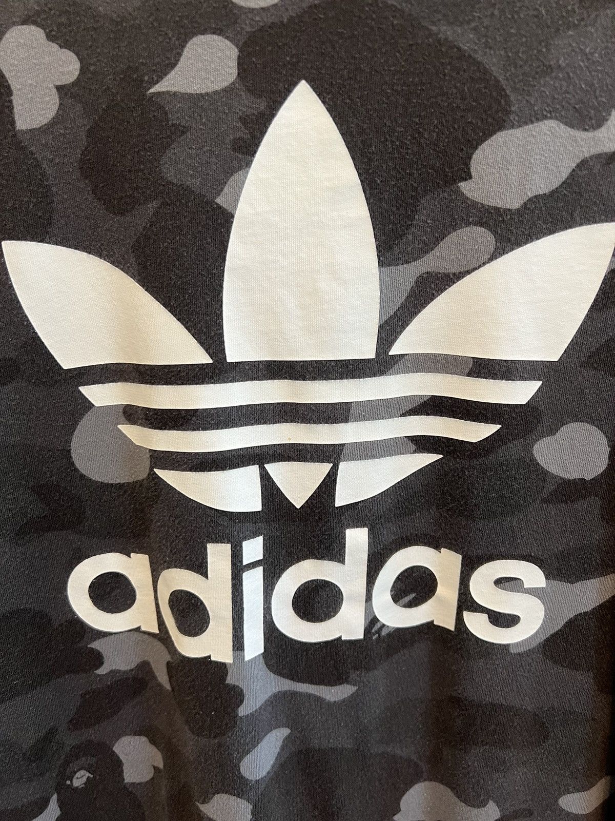 Adidas × Bape Bape x Adidas Adicolor tee black camo medium Size US M / EU 48-50 / 2 - 2 Thumbnail
