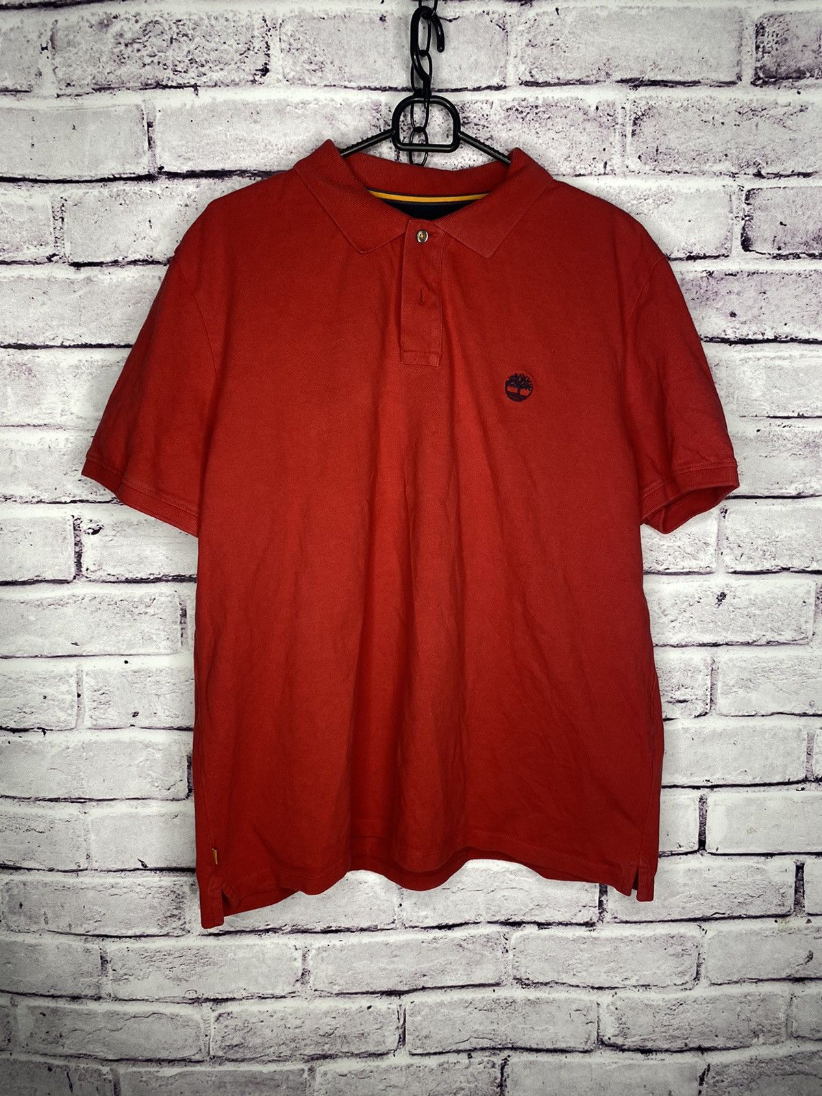 Timberland MENS Vintage T-Shirt Polos Timberland y2k casual style Size US XL / EU 56 / 4 - 1 Thumbnail