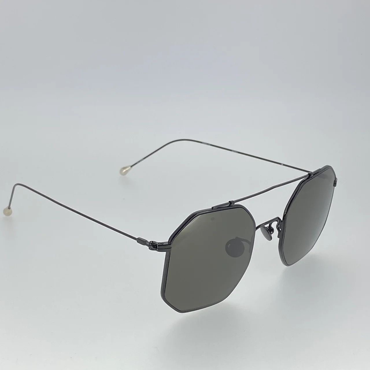 Ann Demeulemeester Ann Demeulemeester Sunglasses Square Black and Grey Size ONE SIZE - 6 Thumbnail