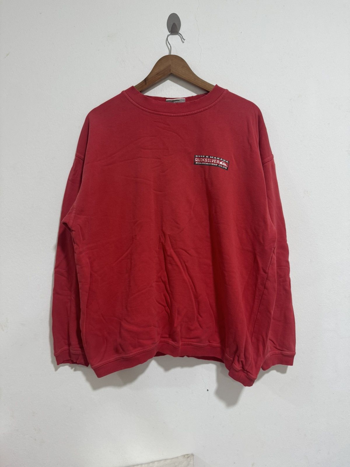 Quiksilver × Vintage Vintage Quiksilver Russ K Makaha Boardrider Club Sweatshirt Size US M / EU 48-50 / 2 - 4 Thumbnail