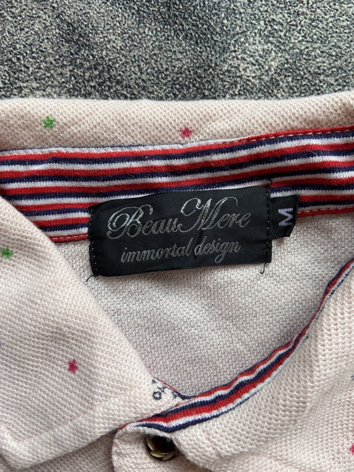 Japanese Brand Beaumere Immortal Design Ships Patern Polo shirt Size US M / EU 48-50 / 2 - 4 Thumbnail