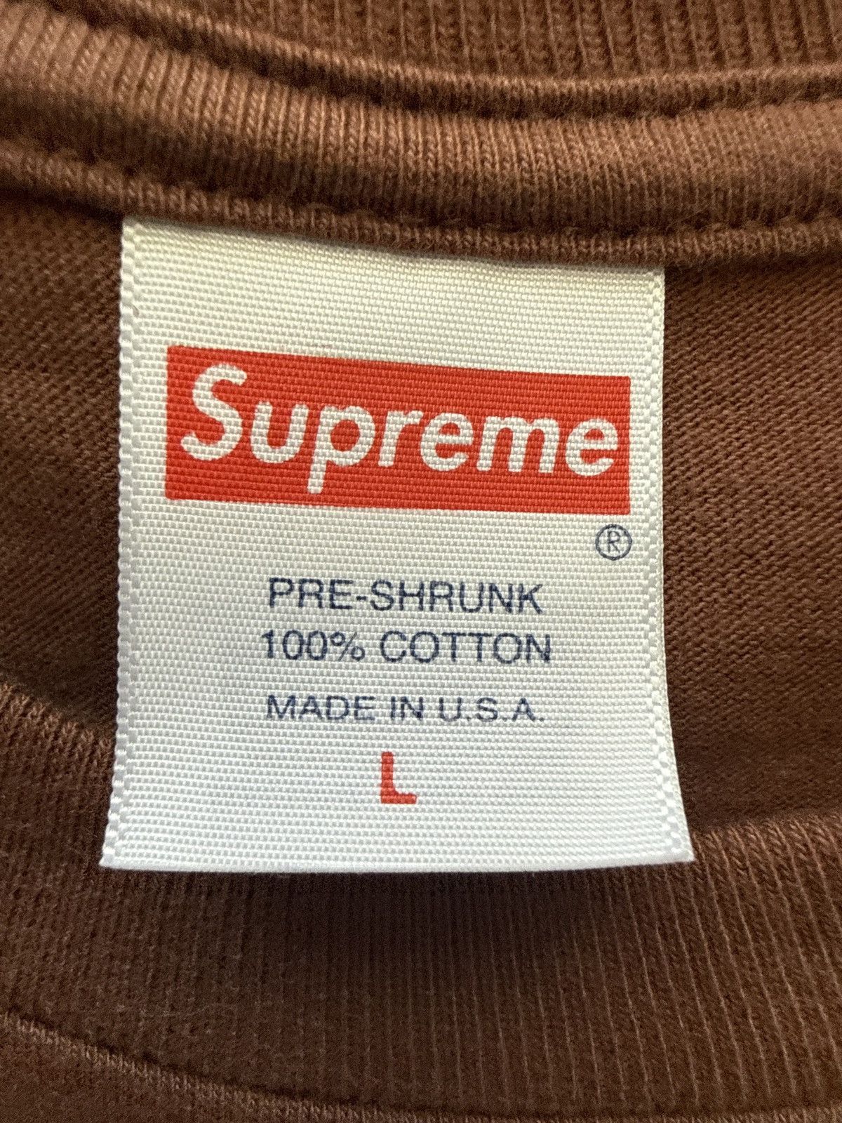 Supreme Supreme T-Rex Tee Size US L / EU 52-54 / 3 - 3 Thumbnail