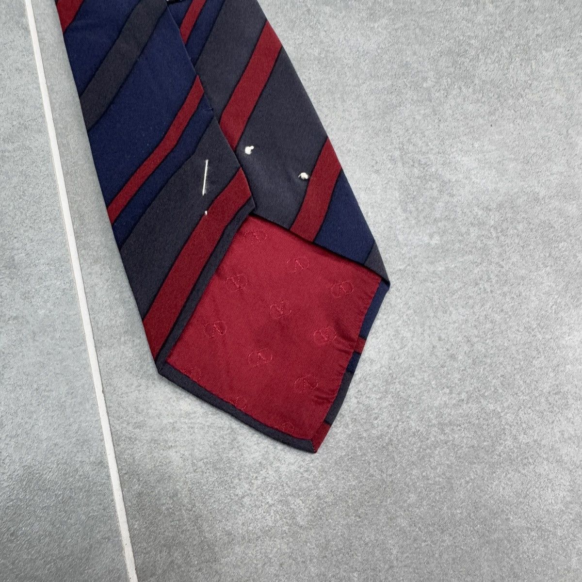 Valentino × Vintage Vintage Valentino Silk Tie Size ONE SIZE - 12 Thumbnail
