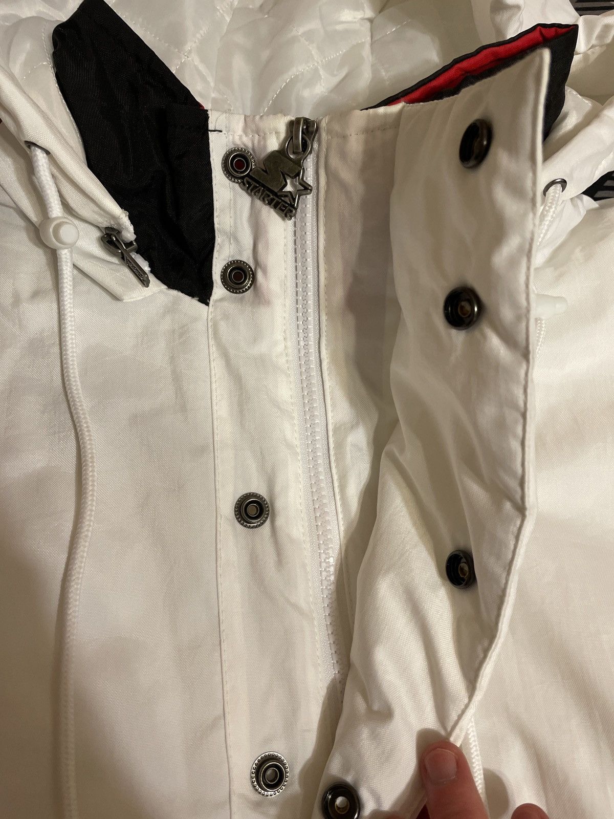 Starter Toronto Raptors Starter Pull Over Jacket Size Large Size US L / EU 52-54 / 3 - 3 Thumbnail