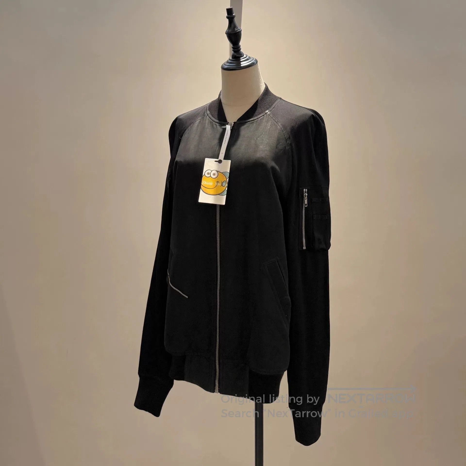 Rick Owens rick owens unique leather bomber jacket. Size US L / EU 52-54 / 3 - 1 Thumbnail