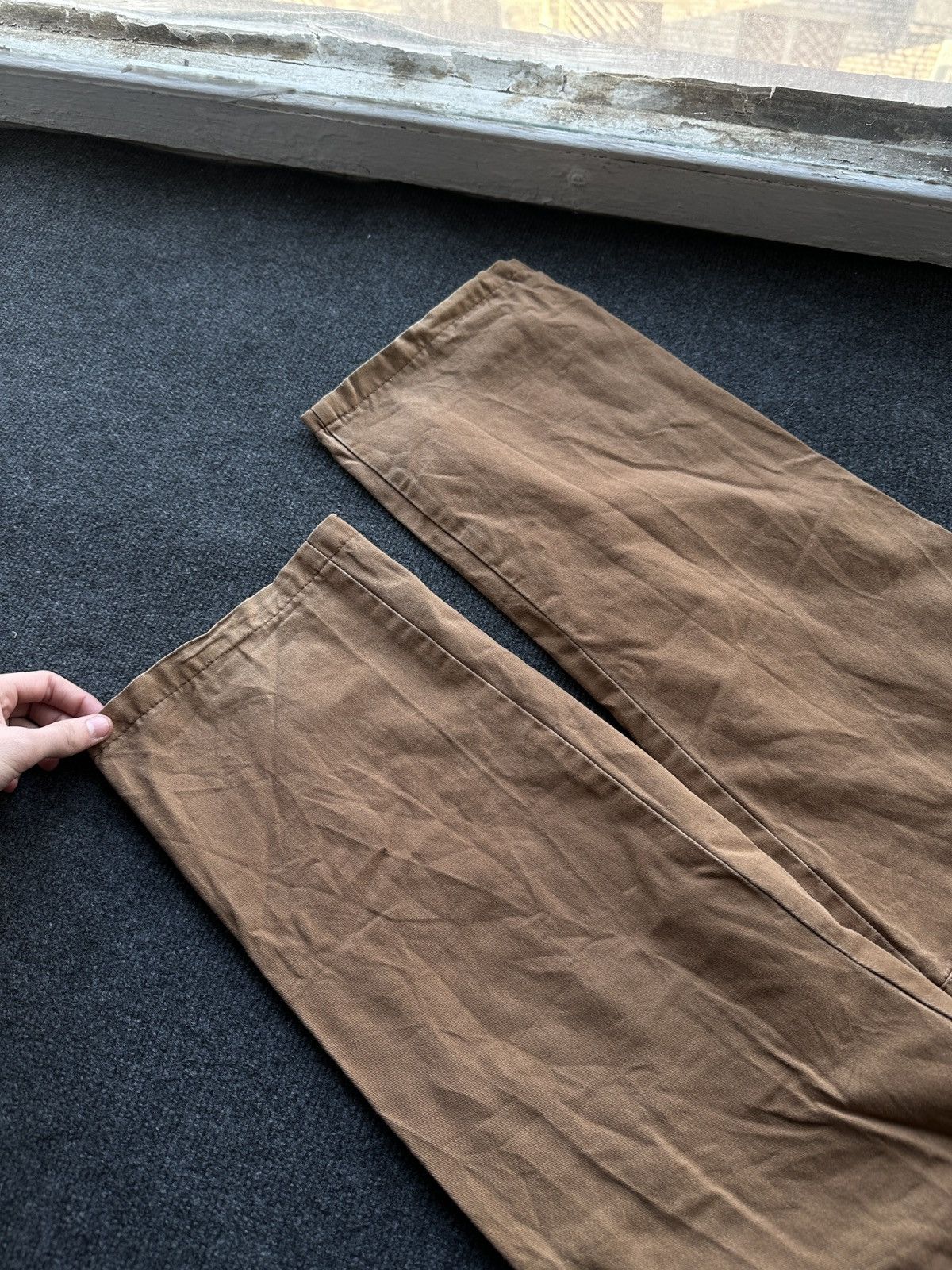 Other 🚨RARE 90s MULTIPOCKET Stone Wash BROWN Jeans Mens 30 Size US 30 / EU 46 - 15 Thumbnail