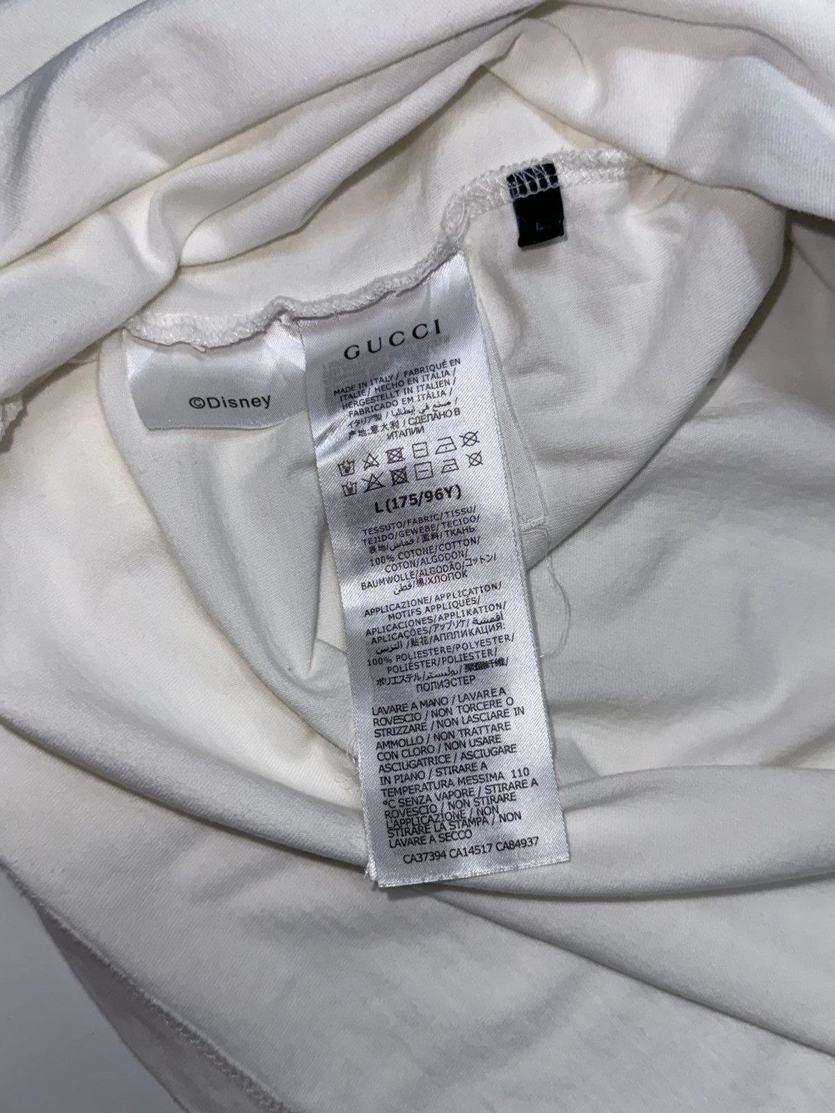Disney × Gucci Gucci x disney Size US L / EU 52-54 / 3 - 6 Thumbnail