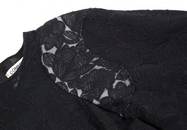 Comme des Garcons Comme Des Garcons Black vintage floral design dress Size XS / US 0-2 / IT 36-38 - 7 Thumbnail
