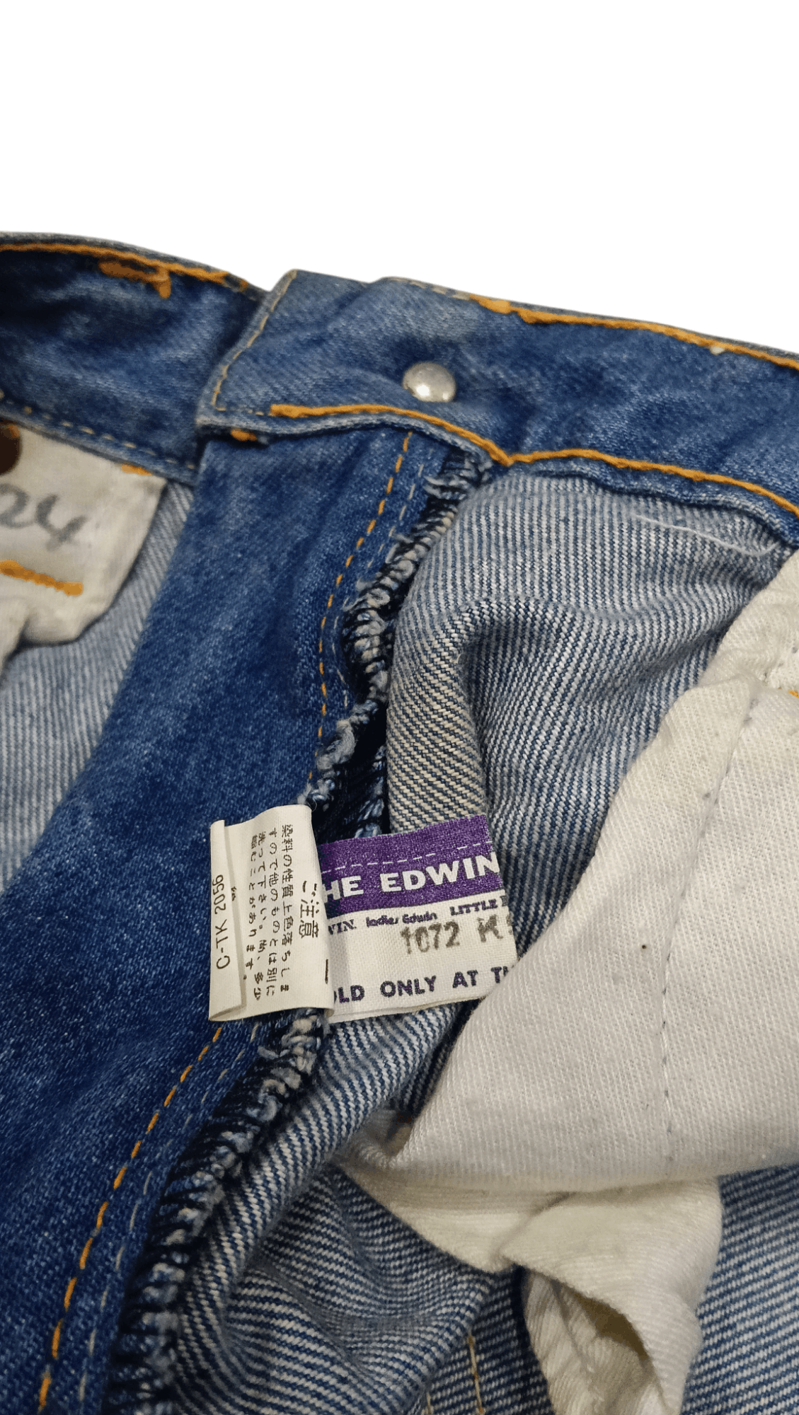 Edwin 90s Edwin Denim Indigo (S 342) waist 29 Size US 29 - 6 Thumbnail