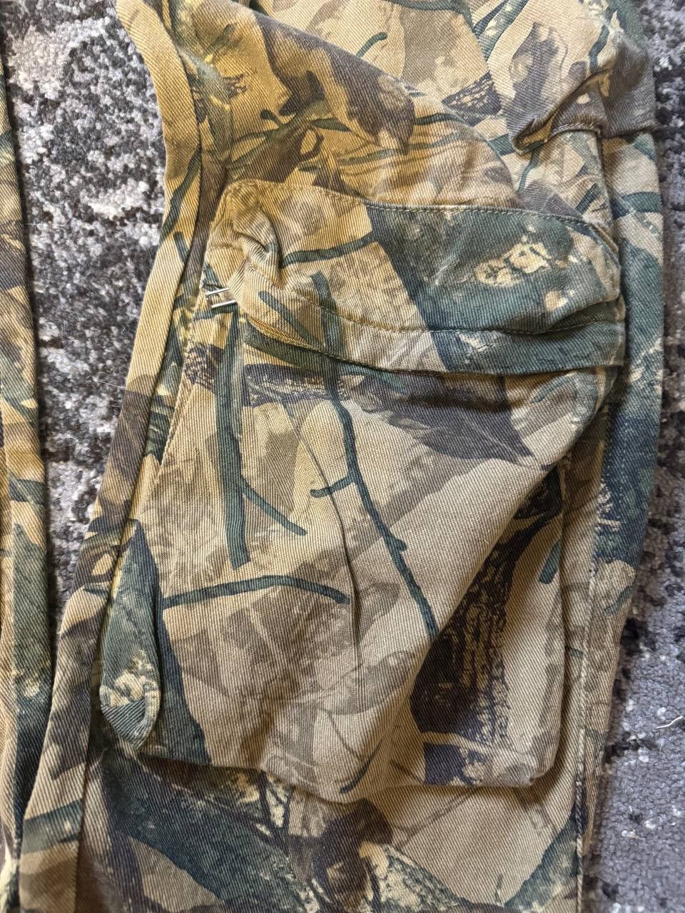 Other Military Y2k Multipocket Real Three Camo Plt Pants Size 26" / US 2 / IT 38 - 3 Thumbnail