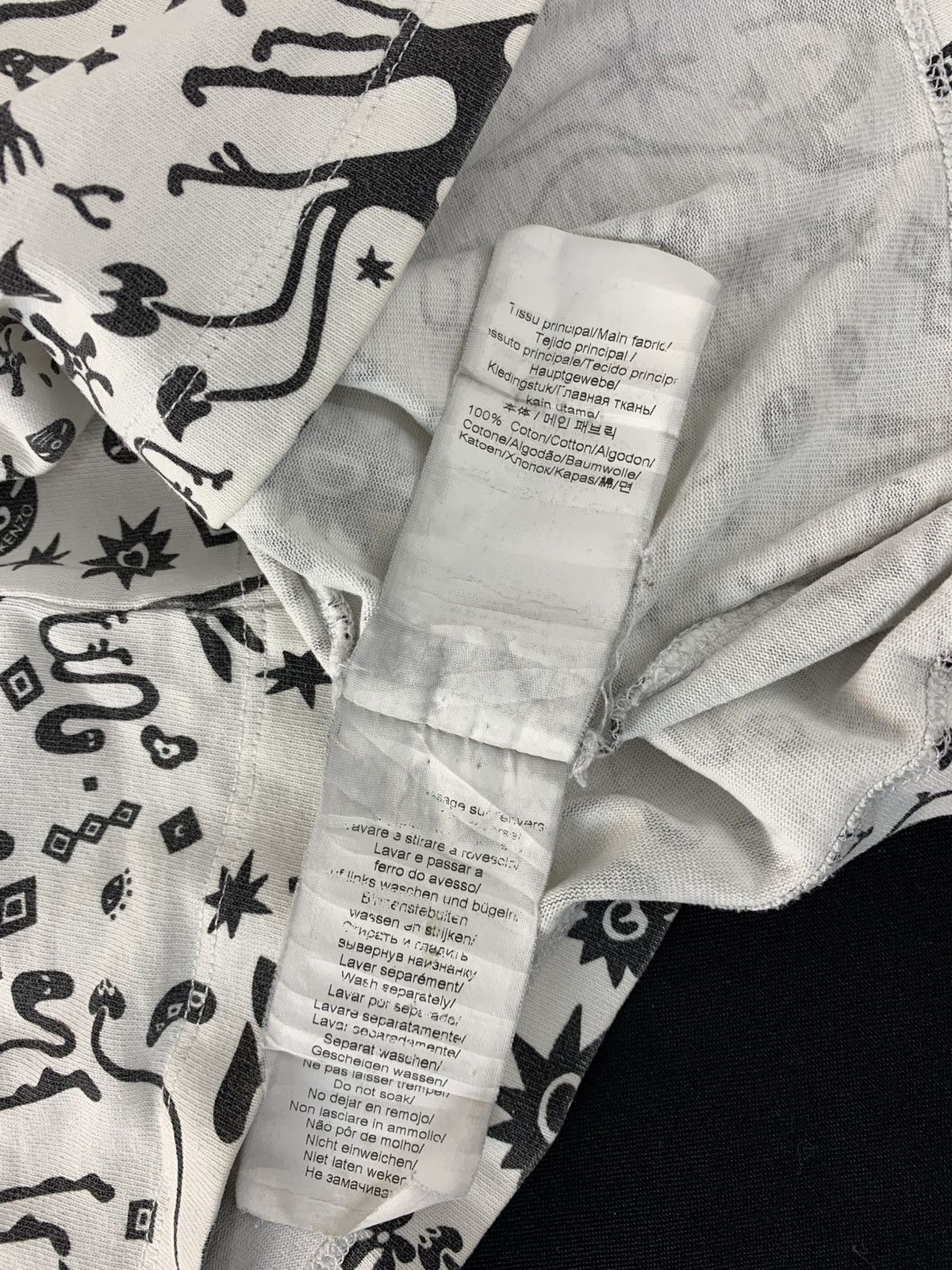 Kenzo Kenzo Paris Ethic Native Design Ovp Printed Tee T-shirt Size US S / EU 44-46 / 1 - 7 Thumbnail