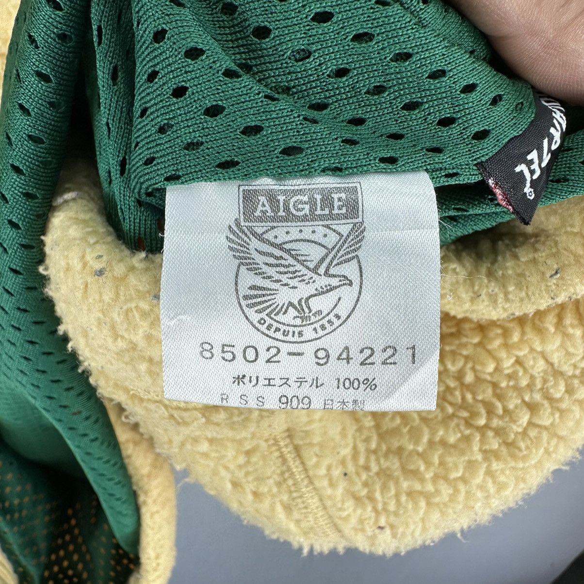Aigle Vintage Aigle Polartec Sherpa Anorak Pullover Jacket Hoodie Size US M / EU 48-50 / 2 - 18 Thumbnail