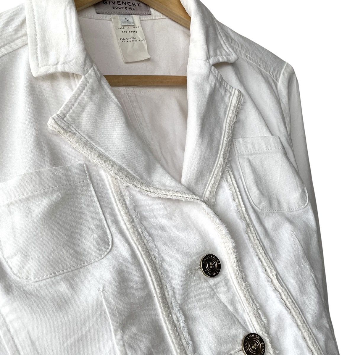 Givenchy Givenchy Boutiques Paris WMN Designer Casual Blazer Size S / US 4 / IT 40 - 4 Thumbnail