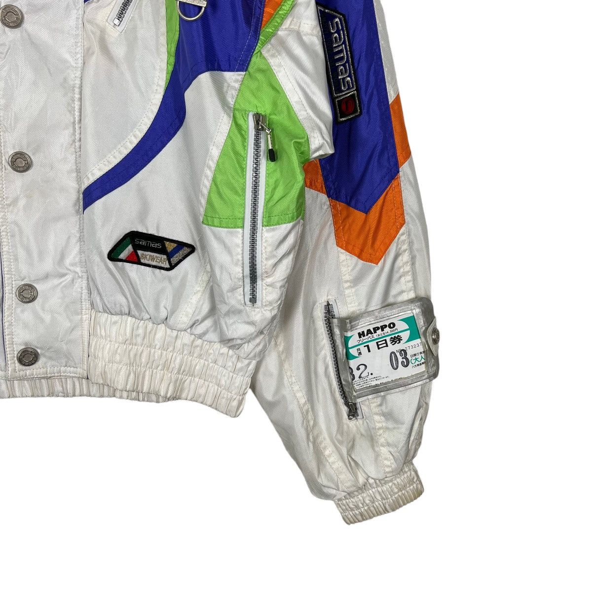Japanese Brand 🔥 90s SAMAS SSR TEAM ASTRO SKI WEAR JACKET Size US S / EU 44-46 / 1 - 7 Thumbnail