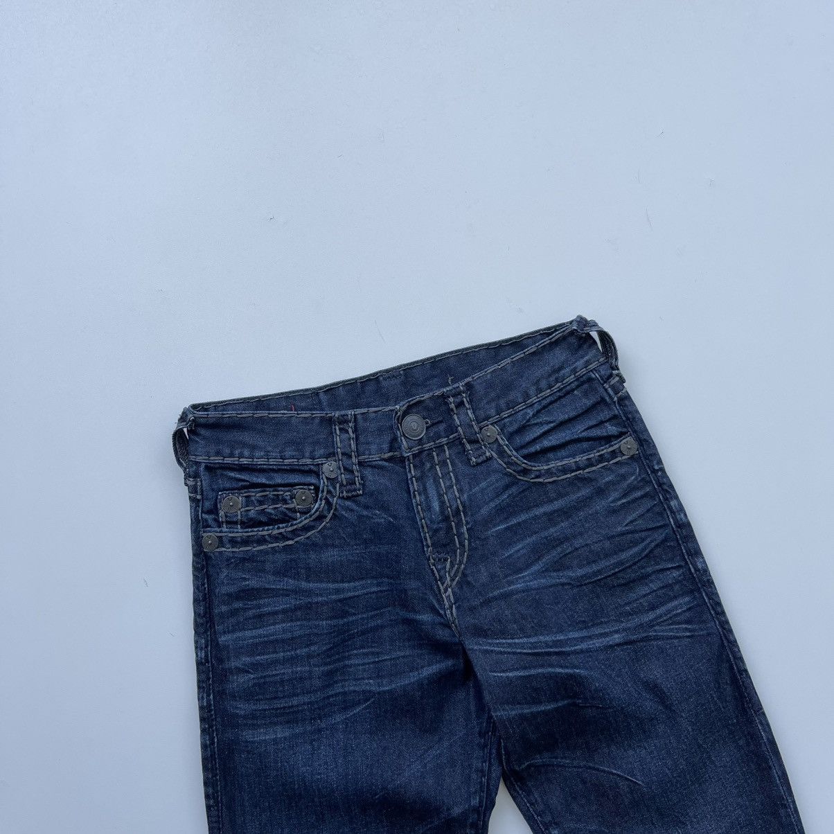 True Religion True Religion Geno No Flap Super T Denim Jeans Navy Size US 30 / EU 46 - 2 Thumbnail