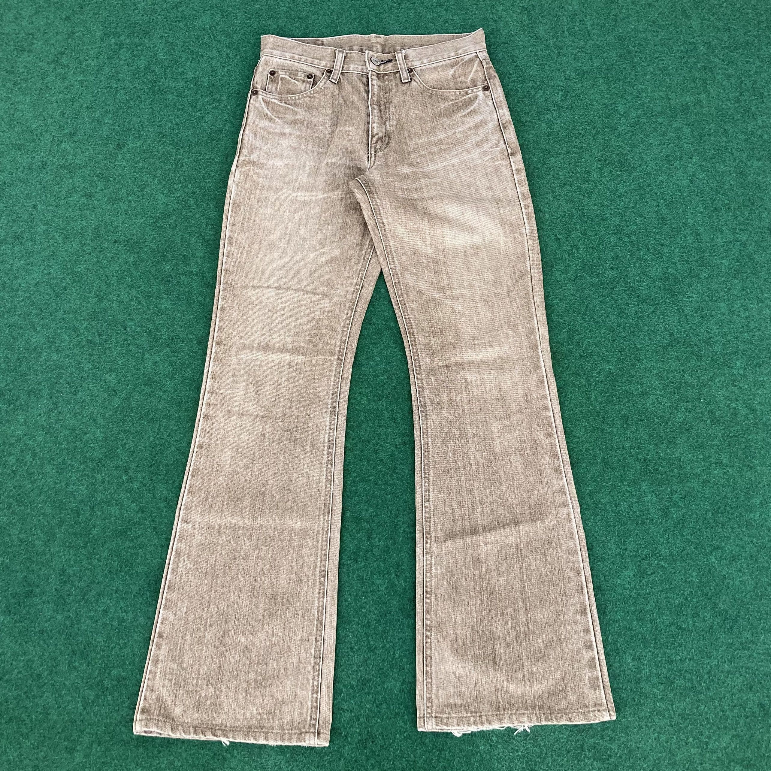 Japanese Brand × Vintage Vtg Bobson Denim Bootcut 28 Flared Faded Jeans Size US 28 / EU 44 - 1 Thumbnail