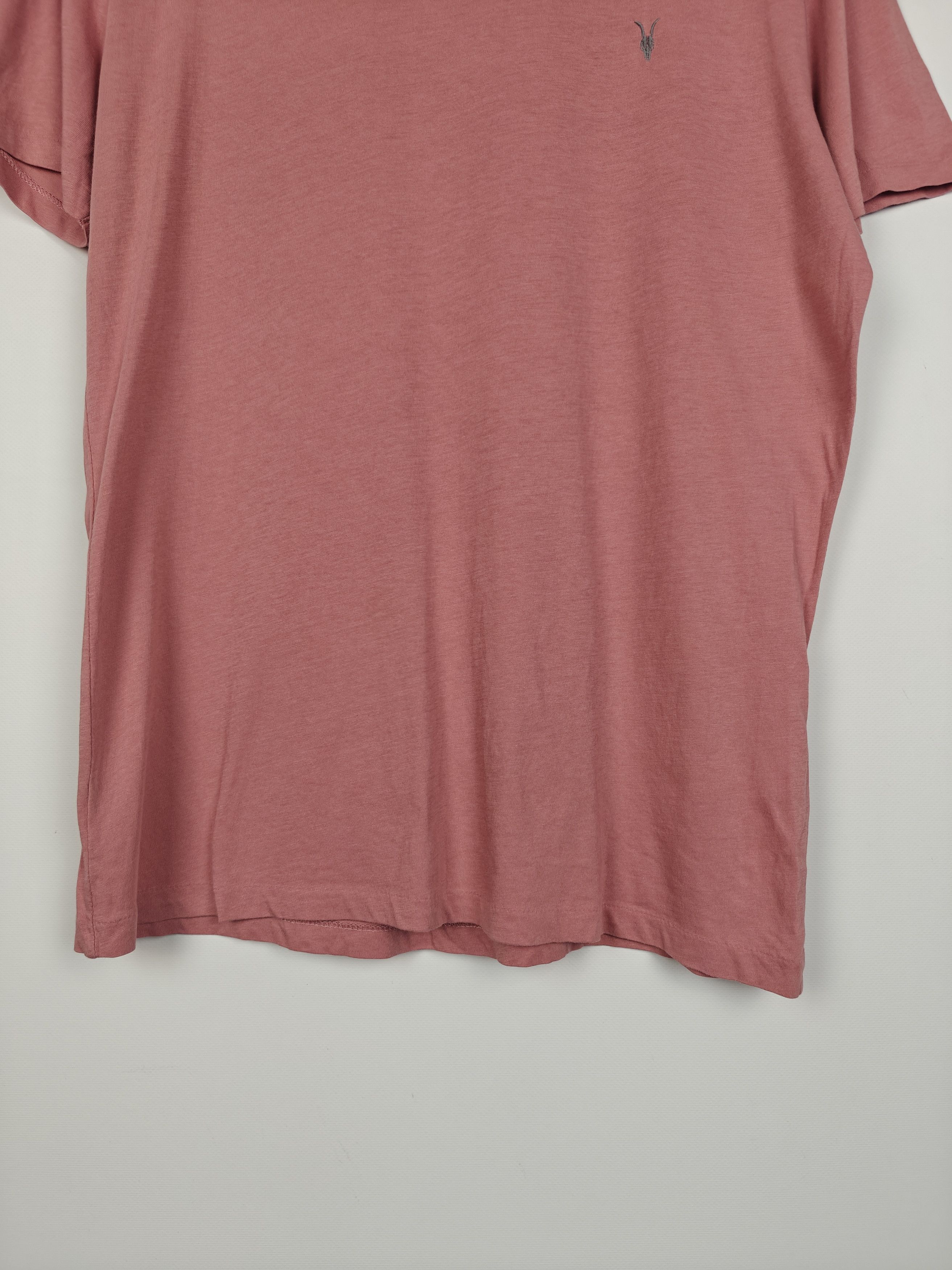 Allsaints Allsaints Tonic Crew T-Shirt Pink Peach Tee size L Size US L / EU 52-54 / 3 - 3 Thumbnail