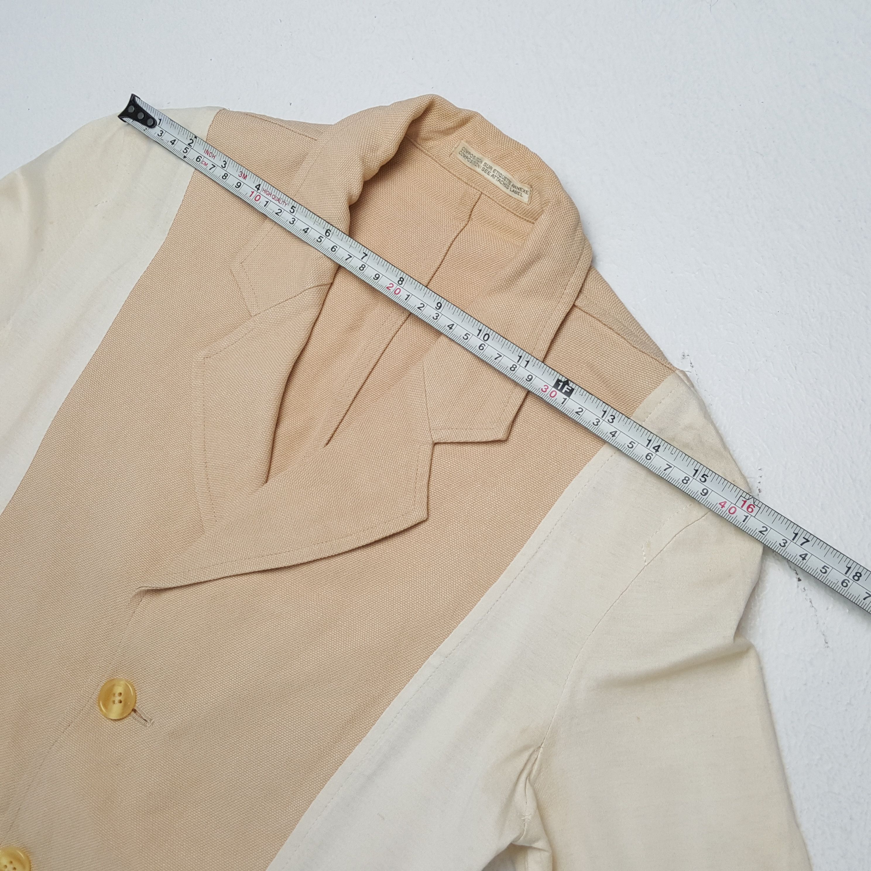 Japanese Brand × Vintage × Yohji Yamamoto Vintage YOHJI YAMAMOTO Japanese Fashion Brand Blazers Size 36R - 4 Thumbnail