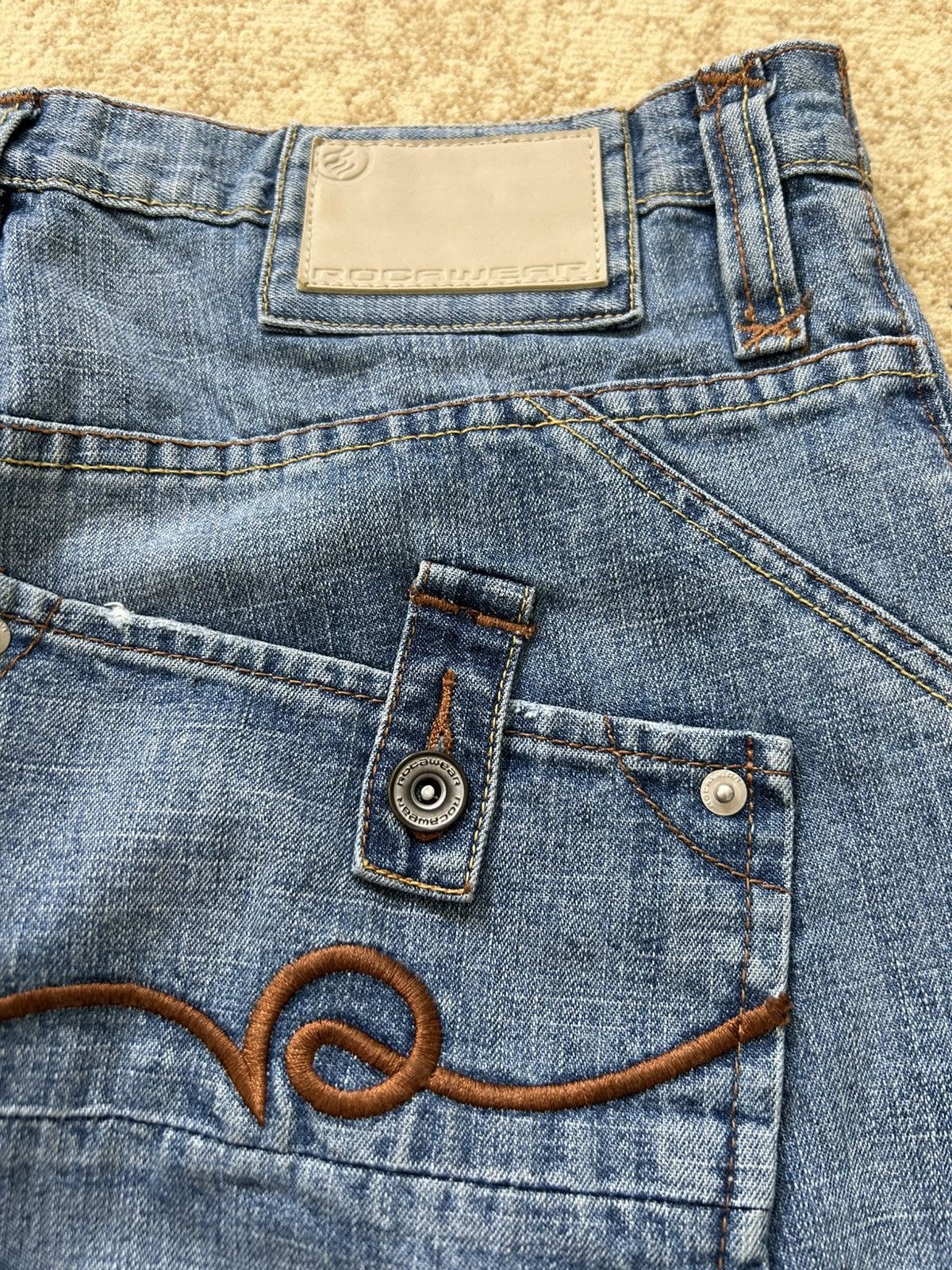 Rocawear Vintage Y2K Rocawear Bass Clef Jeans Size US 32 / EU 48 - 11 Thumbnail